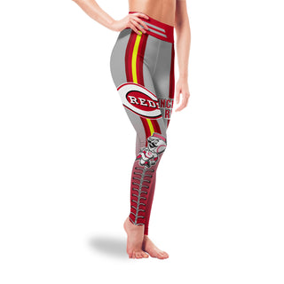 Twins Logo Cincinnati Reds Leggings For Fans