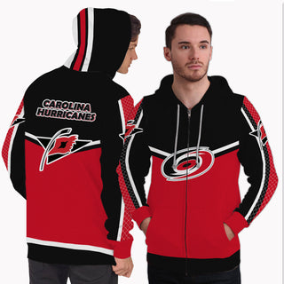 Fashion Gorgeous Fitting Carolina Hurricanes Zip Hoodie