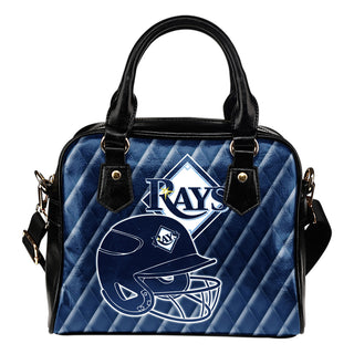 Couple Helmet Enchanting Logo Tampa Bay Rays Shoulder Handbags
