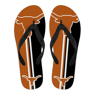 Texas Longhorns Fan Gift Two Main Colors Flip Flops