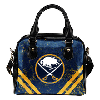 Couple Curves Light Good Logo Buffalo Sabres Shoulder Handbags