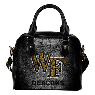 Wall Break Wake Forest Demon Deacons Shoulder Handbags Women Purse