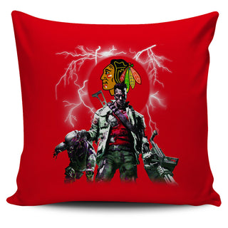 Guns Chicago Blackhawks Pillow Covers - Best Funny Store