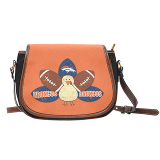 Thanksgiving Denver Broncos Saddle Bags - Best Funny Store