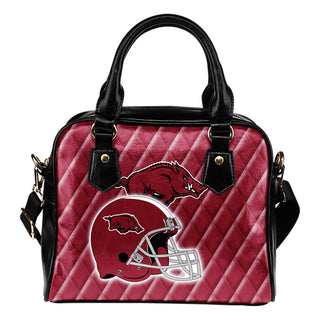 Couple Helmet Enchanting Logo Arkansas Razorbacks Shoulder Handbags