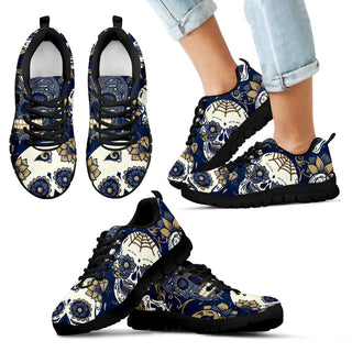 Los Angeles Rams Colorful Sugar Skull Sneakers
