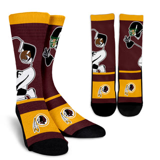 Talent Player Fast Cool Air Comfortable Washington Redskins Socks