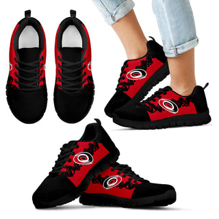 Doodle Line Amazing Carolina Hurricanes Sneakers V2