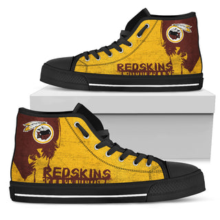 Alien Movie Washington Redskins High Top Shoes