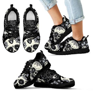 Oakland Raiders Colorful Sugar Skull Sneakers