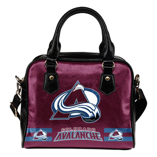 Colorado Avalanche For Life Shoulder Handbags