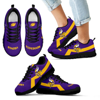 Minnesota Vikings Line Logo Sneakers