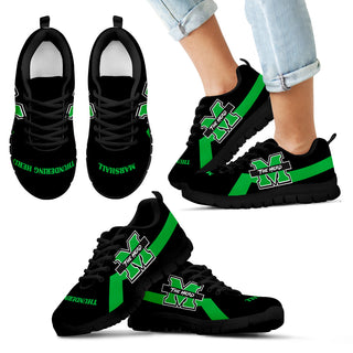 Marshall Thundering Herd Line Logo Sneakers