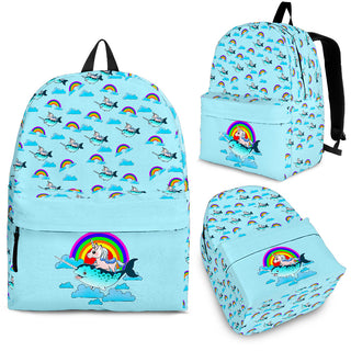 Flying Narwhal And Unicorn Backpacks