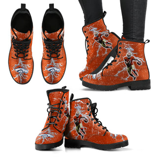 Player Running Inspring Fast Denver Broncos Boots