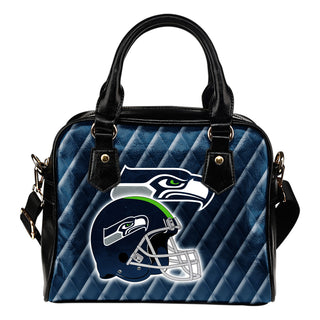 Couple Helmet Enchanting Logo Seattle Seahawks Shoulder Handbags