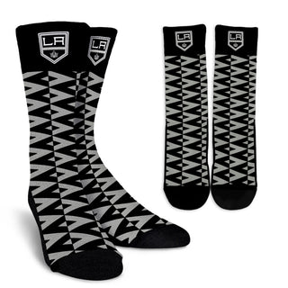 Chevron Lovely Kind Goodness Air Los Angeles Kings Crew Socks