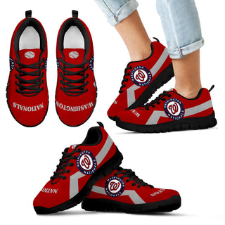 Washington Nationals Line Logo Sneakers