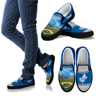 Proud Of Stadium Los Angeles Dodgers Slip-on Shoes