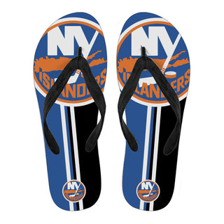New York Islanders Fan Gift Two Main Colors Flip Flops