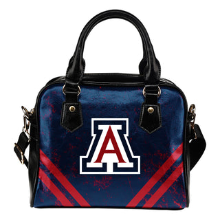 Couple Curves Light Good Logo Arizona Wildcats Shoulder Handbags