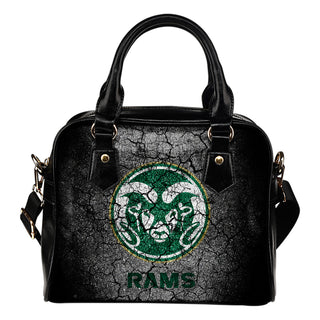 Wall Break Colorado State Rams Shoulder Handbags Women Purse
