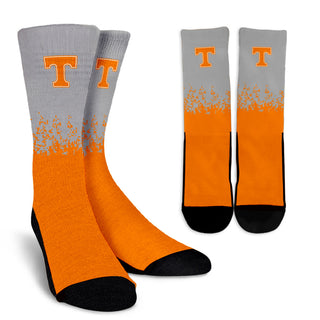 Exquisite Fabulous Pattern Little Pieces Tennessee Volunteers Crew Socks