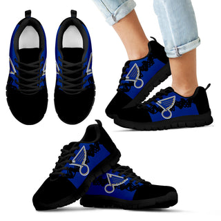 Doodle Line Amazing St. Louis Blues Sneakers V2