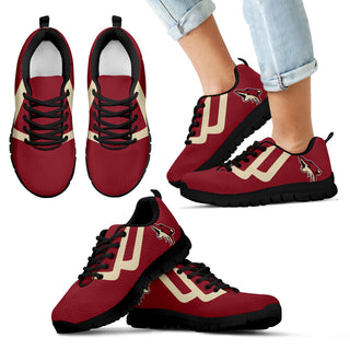 Line Bottom Straight Arizona Coyotes Sneakers
