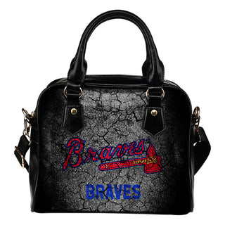 Wall Break Atlanta Braves Shoulder Handbags Women Purse