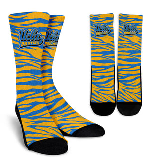 Camo Background Good Superior Charming UCLA Bruins Socks