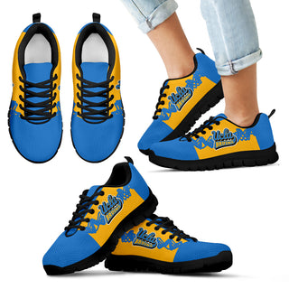 Doodle Line Amazing UCLA Bruins Sneakers