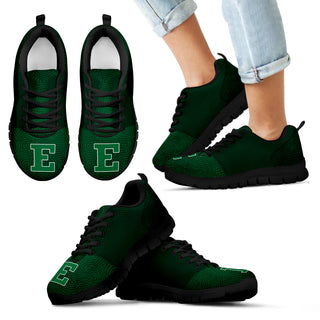 Seamless Line Magical Wave Beautiful Eastern Michigan Eagles Sneakers