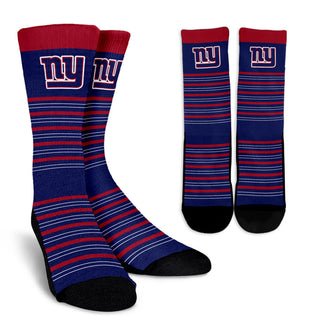 Amazing Circle Charming New York Giants Crew Socks