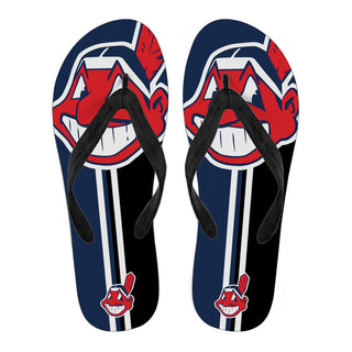 Cleveland Indians Fan Gift Two Main Colors Flip Flops