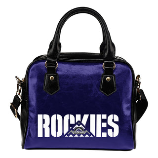 Colorado Rockies Mass Triangle Shoulder Handbags