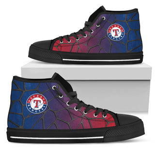 Colors Air Cushion Texas Rangers Gradient High Top Shoes