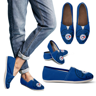 Enormous Logo Mix Tiny Logo Fantastic Toronto Blue Jays Casual Shoes