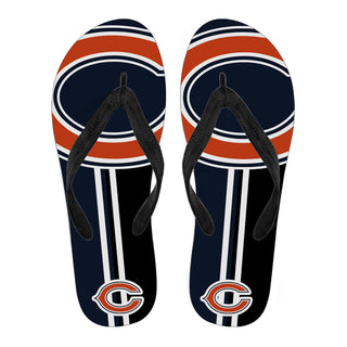Chicago Bears Fan Gift Two Main Colors Flip Flops