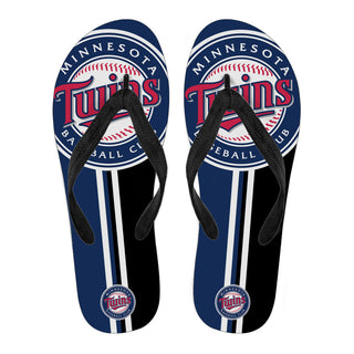 Minnesota Twins Fan Gift Two Main Colors Flip Flops