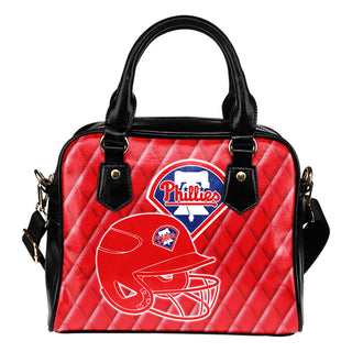 Couple Helmet Enchanting Logo Philadelphia Phillies Shoulder Handbags