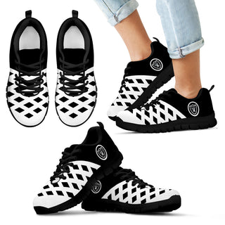 Two Colours Cross Line Oakland Raiders Sneakers