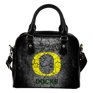 Wall Break Oregon Ducks Shoulder Handbags Women Purse