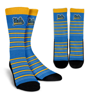 Amazing Circle Charming UCLA Bruins Crew Socks