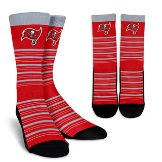 Amazing Circle Charming Tampa Bay Buccaneers Crew Socks