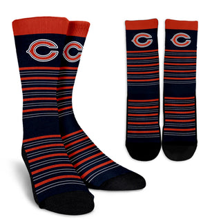 Amazing Circle Charming Chicago Bears Crew Socks