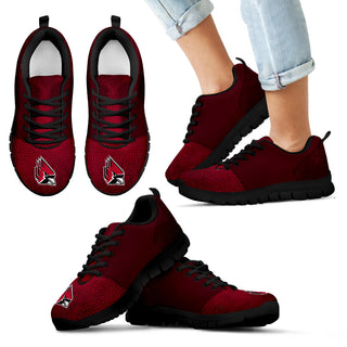 Seamless Line Magical Wave Beautiful Ball State Cardinals Sneakers