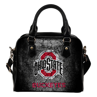 Wall Break Ohio State Buckeyes Shoulder Handbags Women Purse