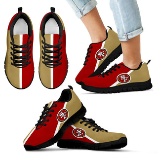 Dynamic Aparted Colours Logo San Francisco 49ers Sneakers