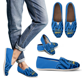 Enormous Logo Mix Tiny Logo Fantastic UCLA Bruins Casual Shoes